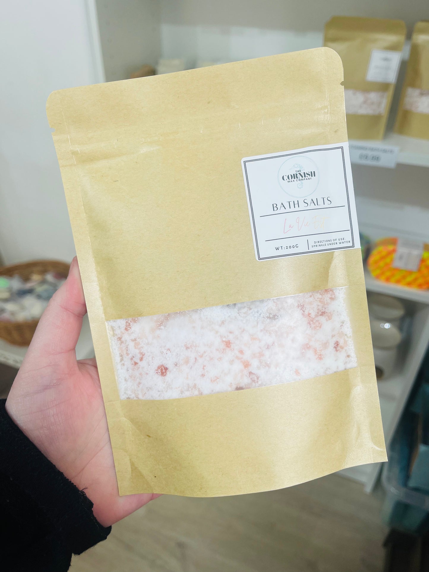 Foaming Bath Salts