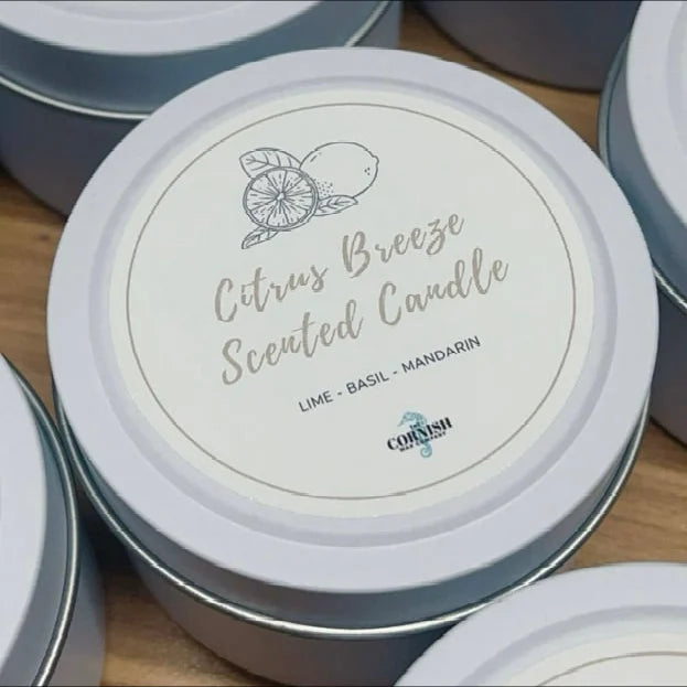 Scented Soy Candle in Tin