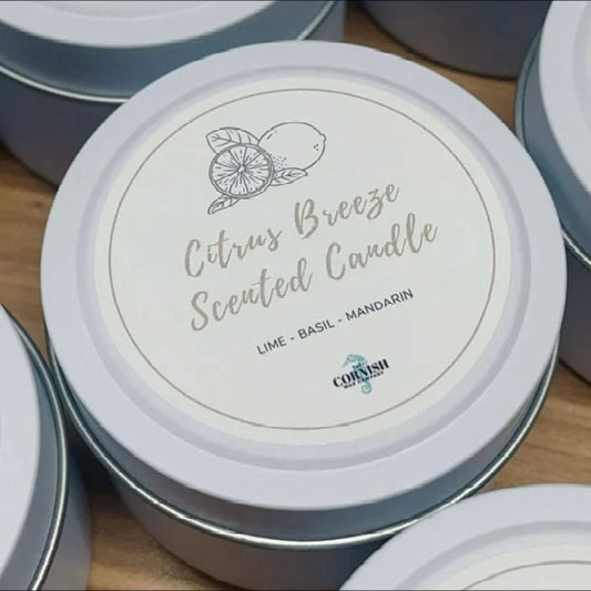 Scented Soy Candle in Tin